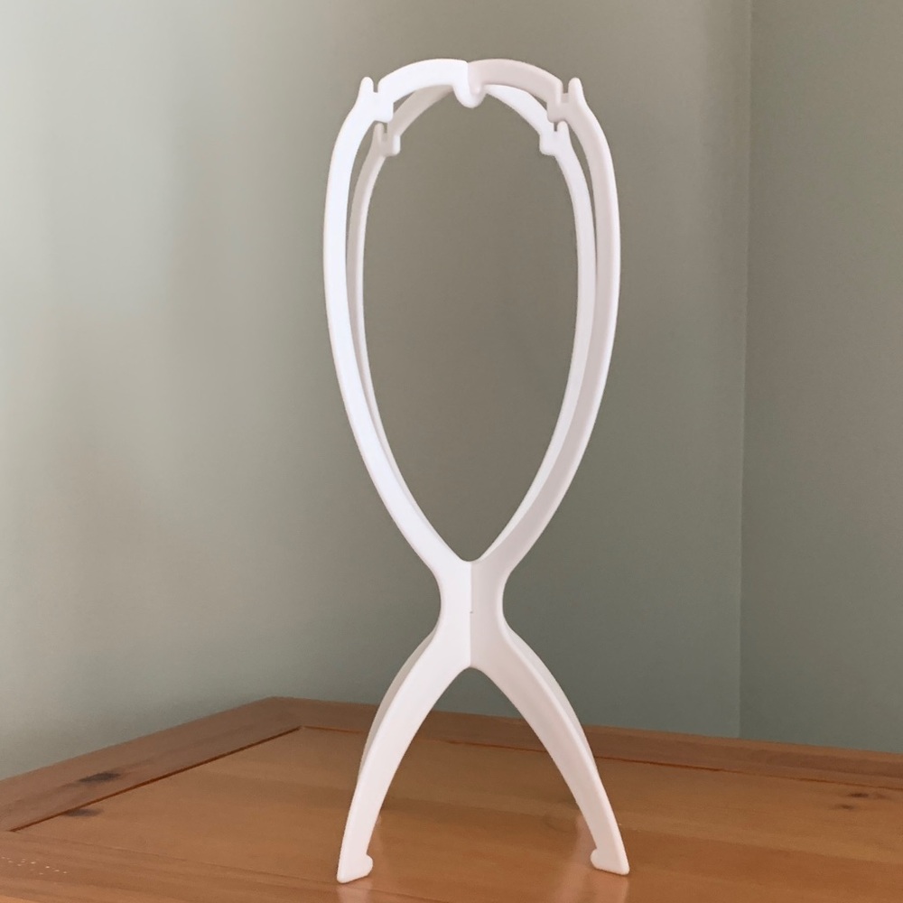 White Wig Stand